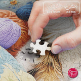 Knitty Cat | CherryPazzi | 1000 Pieces | Jigsaw Puzzle - Puzzles +