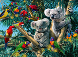 Koalas In A Tree | Ravensburger | 500 Pieces | Jigsaw Puzzle - Puzzles +