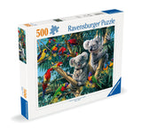Koalas In A Tree | Ravensburger | 500 Pieces | Jigsaw Puzzle - Puzzles +