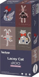 Lacey Cat | Botop Blackcard | 300 Pieces | Jigsaw Puzzle - Puzzles +