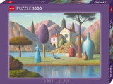 Lady in Blue - Timeless | Evgeni Gordiets | Heye | 1000 Pieces | Jigsaw Puzzle - Puzzles +