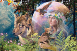 Lady of the Forest | Ravensburger | 3000 Pieces | Jigsaw Puzzle - Puzzles +
