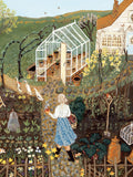 Lady Of The Garden - Loré Pemberton | New York Puzzle Company | 750 Pieces | Jigsaw Puzzle - Puzzles +