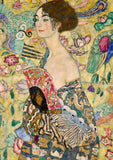 Lady With A Fan - Klimt | Art Collection | Ravensburger | 1000 Pieces | Jigsaw Puzzle - Puzzles +