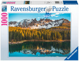 Lake Carezza | Ravensburger | 1000 Pieces | Jigsaw Puzzle - Puzzles +