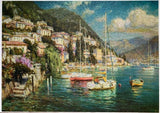 Lake Como - Yuri Obukhovsky | Grateful House | 1000 Pieces | Jigsaw Puzzle - Puzzles +