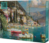 Lake Como - Yuri Obukhovsky | Grateful House | 1000 Pieces | Jigsaw Puzzle - Puzzles +