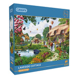 Lakeside Cottage - Steve Crisp | Gibsons | 500 Pieces | Jigsaw Puzzle - Puzzles +