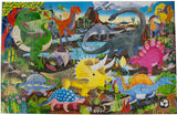 Land Of Dinosaurs | Eeboo | 100 Pieces | Jigsaw Puzzle - Puzzles +