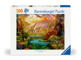 Land of the Dinosaurs | Ravensburger | 500 Pieces | Jigsaw Puzzle - Puzzles +