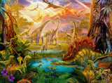 Land of the Dinosaurs | Ravensburger | 500 Pieces | Jigsaw Puzzle - Puzzles +