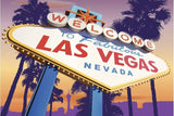 Las Vegas Sunset Sign | Micro Puzzles | 150 Pieces | Micro Jigsaw Puzzle - Puzzles +