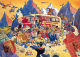 Late Booking! - Original No.5 | Wasgij? Retro | Holdson | 500 XL Pieces | Jigsaw Puzzle - Puzzles +