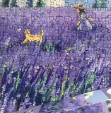 Lavender | Botop Blackcard | 300 Pieces | Jigsaw Puzzle - Puzzles +