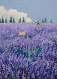 Lavender | Botop Blackcard | 300 Pieces | Jigsaw Puzzle - Puzzles +