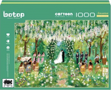 Lawn Wedding | Botop Blackcard | 1000 Pieces | Jigsaw Puzzle - Puzzles +