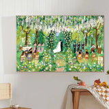 Lawn Wedding | Botop Blackcard | 1000 Pieces | Jigsaw Puzzle - Puzzles +