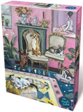 Let's Vibe In The Pink Room | The Puzzle Collab | 1000 Pieces | Jigsaw Puzzle - Puzzles +
