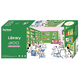 Library | Botop Blackcard | 300 Pieces | Jigsaw Puzzle - Puzzles +