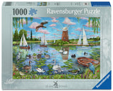 Life Along The Broads | Ravensburger | 1000 Pieces | Jigsaw Puzzle - Puzzles +