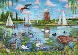 Life Along The Broads | Ravensburger | 1000 Pieces | Jigsaw Puzzle - Puzzles +