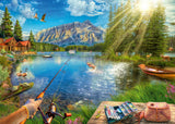 Life At The Lake | Ravensburger | 1000 Pieces | Jigsaw Puzzle - Puzzles +
