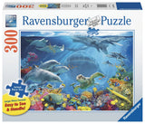 Life Underwater | Ravensburger | 300 Extra Large Pieces | Jigsaw Puzzle - Puzzles +