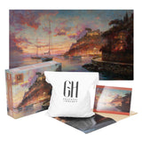 Liguria Nights - Yuri Obukhovsky | Grateful House | 1000 Pieces | Jigsaw Puzzle - Puzzles +