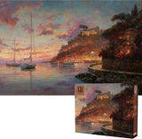 Liguria Nights - Yuri Obukhovsky | Grateful House | 1000 Pieces | Jigsaw Puzzle - Puzzles +