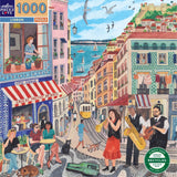 Lisbon - Miranda Sofroniou | Eeboo | 1000 Pieces | Jigsaw Puzzle - Puzzles +