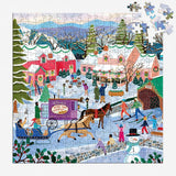 Little Winter Town | Galison | 300 Oversized Pieces | Jigsaw Puzzle - Puzzles +