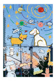 lllusion spring | Botop Blackcard | 300 Pieces | Jigsaw Puzzle - Puzzles +