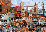 London - Francois Ruyer | Piatnik | 1000 Pieces | Jigsaw Puzzle - Puzzles +