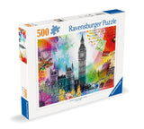 London Postcard | Ravensburger | 500 Pieces | Jigsaw Puzzle - Puzzles +