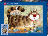 Look Closely - At The Cat | Marino Degano | Heye | 1000 Pieces | Jigsaw Puzzle - Puzzles +