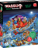 Look Out Below! - Christmas Advent Calendar | Wasgij? | Jumbo | 24 x 54 Pieces | Jigsaw Puzzle - Puzzles +