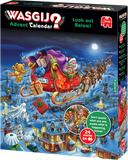 Look Out Below! - Christmas Advent Calendar | Wasgij? | Jumbo | 24 x 54 Pieces | Jigsaw Puzzle - Puzzles +
