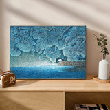 Lotus Pond | Botop Blackcard | 300 Pieces | Jigsaw Puzzle - Puzzles +