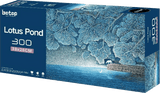 Lotus Pond | Botop Blackcard | 300 Pieces | Jigsaw Puzzle - Puzzles +