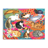 Lounging Cats - Alison Kolesar | Galison | 1000 Pieces | Jigsaw Puzzle - Puzzles +