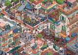 Lovely Town | Botop Fusion | 1000 Pieces | Jigsaw Puzzle - Puzzles +