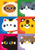 Lucky Cat | Botop Blackcard | 300 Pieces | Jigsaw Puzzle - Puzzles +