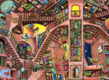 Ludicrous Library | Colin Thompson | Ravensburger | 500 Pieces | Jigsaw Puzzle - Puzzles +