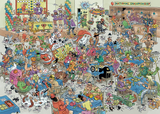 Ludo Battle | Jan van Haasteren | Jumbo | 1000 Pieces | Jigsaw Puzzle - Puzzles +