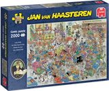 Ludo Battle | Jan van Haasteren | Jumbo | 2000 Pieces | Jigsaw Puzzle - Puzzles +