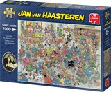 Ludo Battle | Jan van Haasteren | Jumbo | 2000 Pieces | Jigsaw Puzzle - Puzzles +