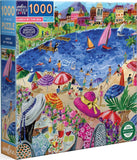 Lunch By The Sea - Jennifer Orkin Lewis | Eeboo | 1000 Pieces | Jigsaw Puzzle - Puzzles +