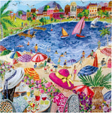 Lunch By The Sea - Jennifer Orkin Lewis | Eeboo | 1000 Pieces | Jigsaw Puzzle - Puzzles +
