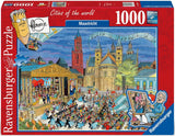 Maastricht - Fleroux Cities | Ravensburger | 1000 Pieces | Jigsaw Puzzle - Puzzles +