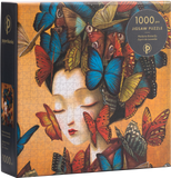 Madame Butterfly - Benjamin Lacombe | Paperblanks | 1000 Pieces | Jigsaw Puzzle - Puzzles +